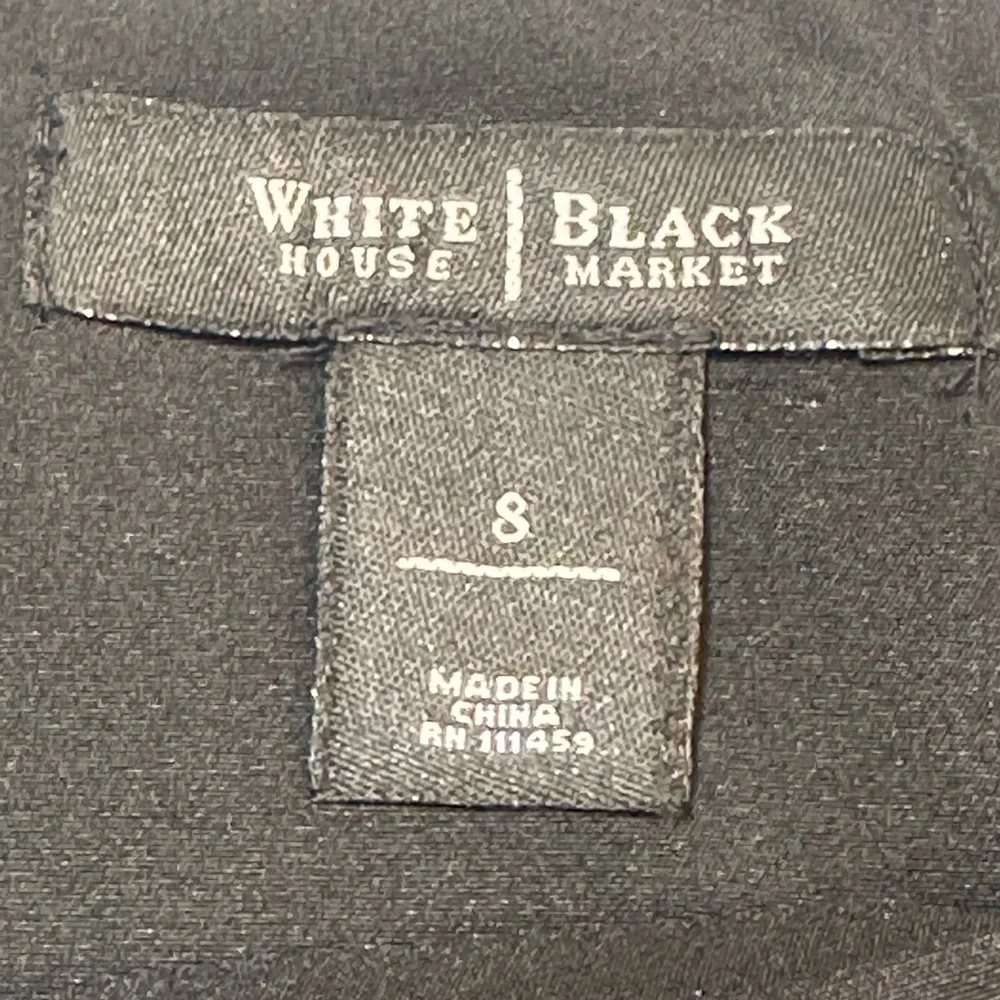 White House‎ Black Market Classic Black  Skirt size 8